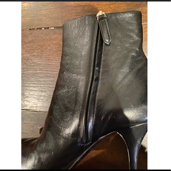 Calvin Klein 205w39nyc Black Rosella Cap Toe Boots - Picture 6 of 8